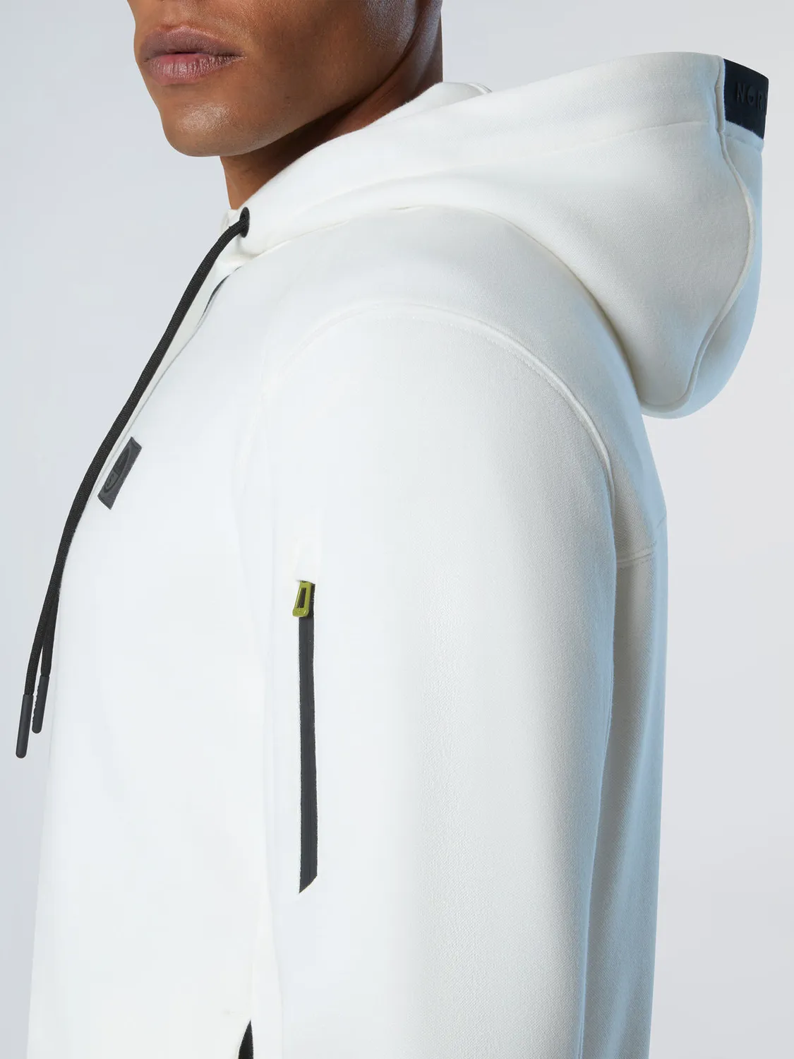 North Sails Scuba hoodie piqué recyclé évacuation sueur