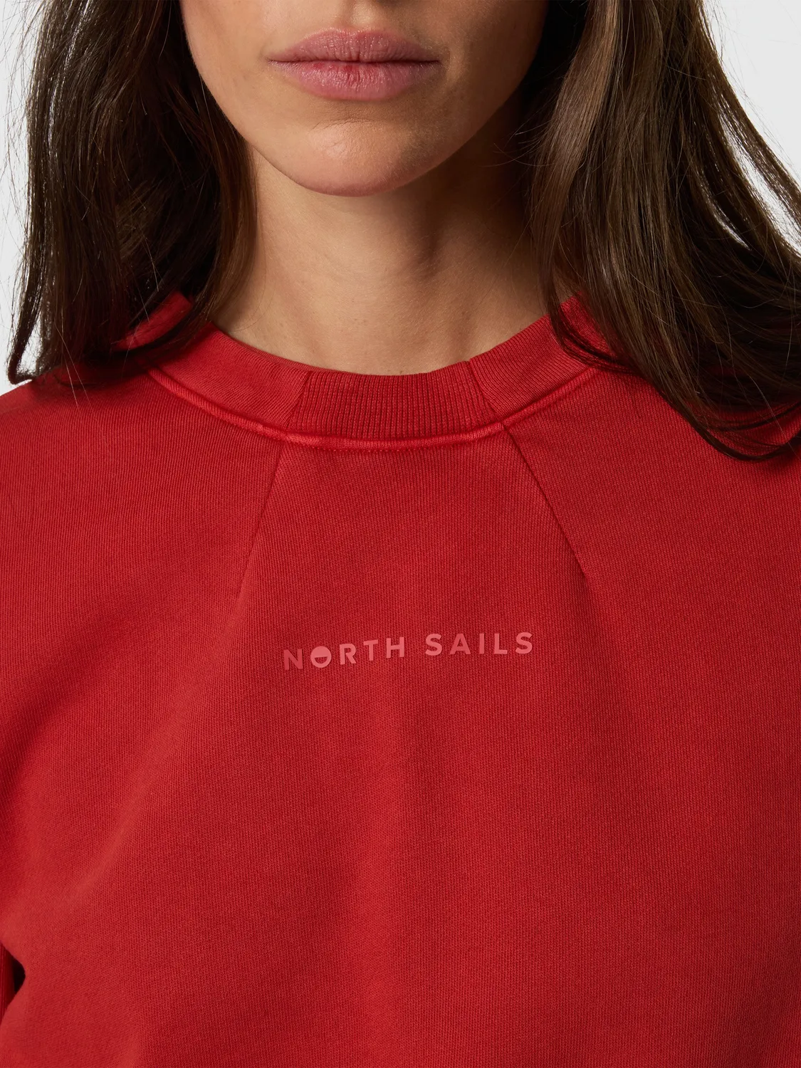 North Sails sweatshirt femme côtes latérales molleton