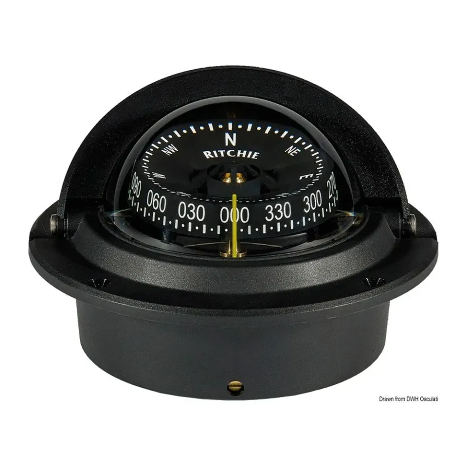 Ritchie Wheelmark compas encastrable noir 3 pouces