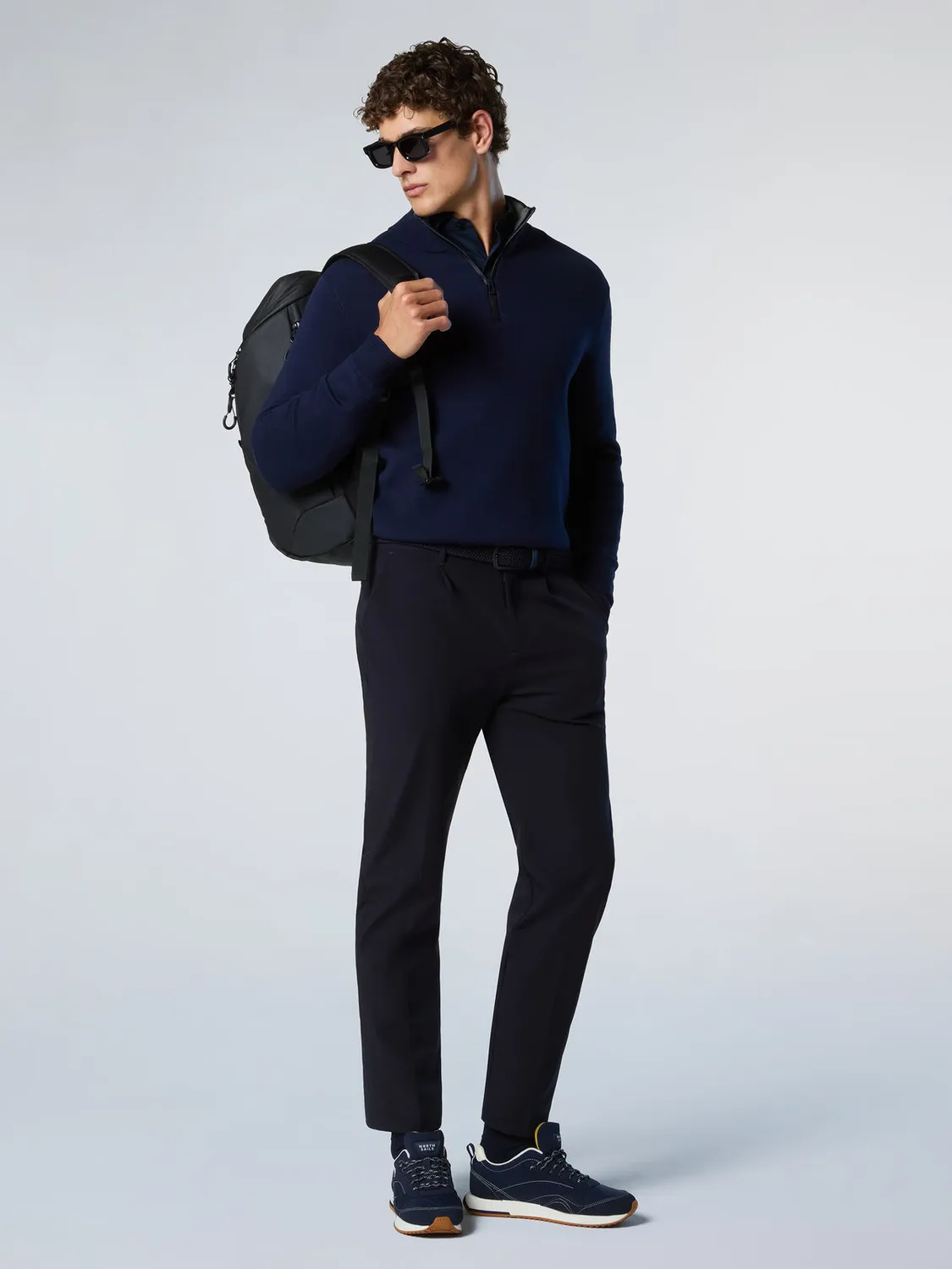 North Sails pull demi-zip bonded imperméable