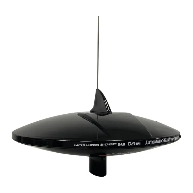 Glomex Nashira antenne TV AM-FM DAB noire AGC