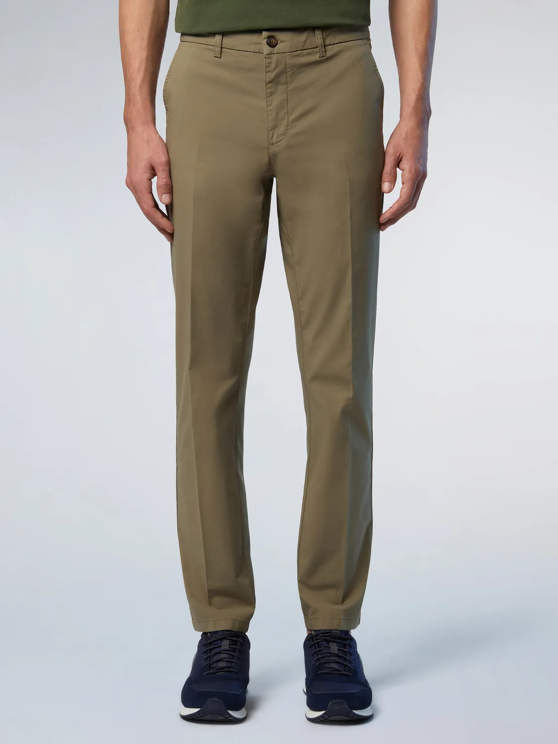 North Sails Defender chino popeline coton bio slim