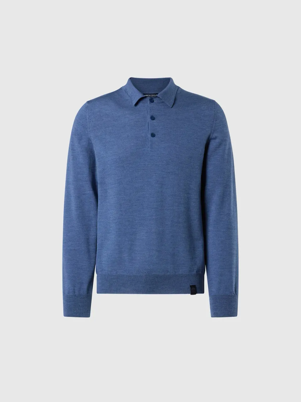 North Sails Merino pull polo laine manches longues