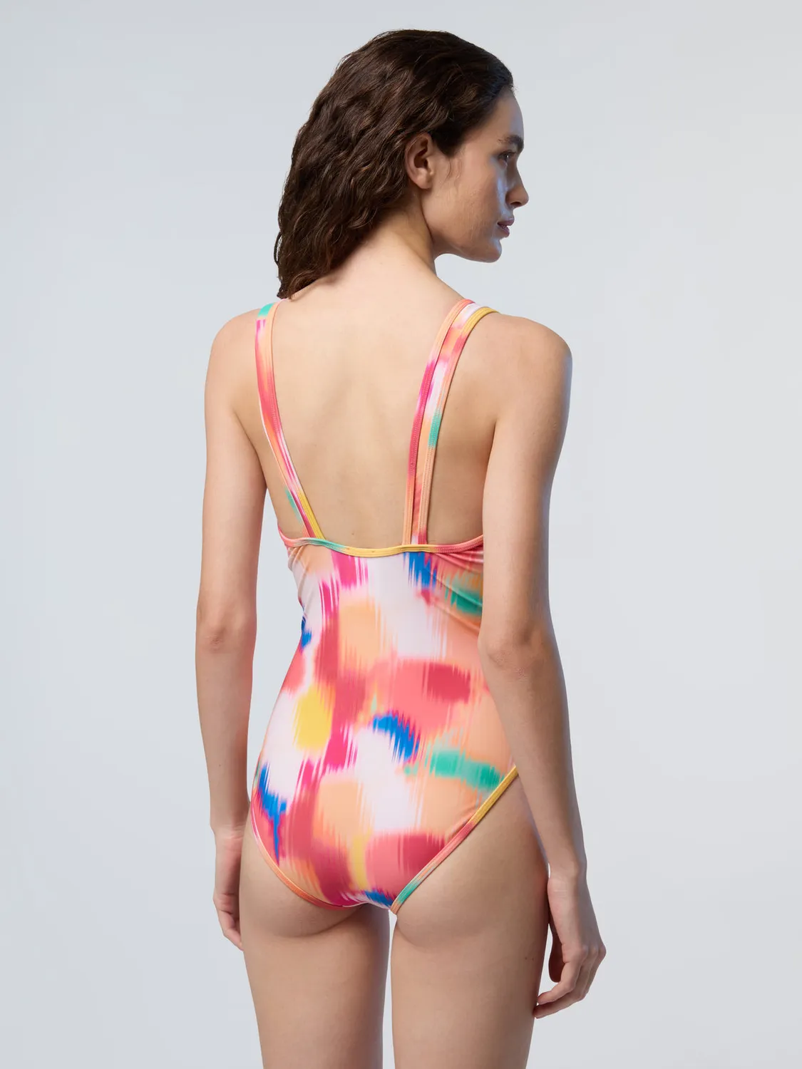 North Sails Maillot 1 Pièce Décolleté V Nylon Recyclé