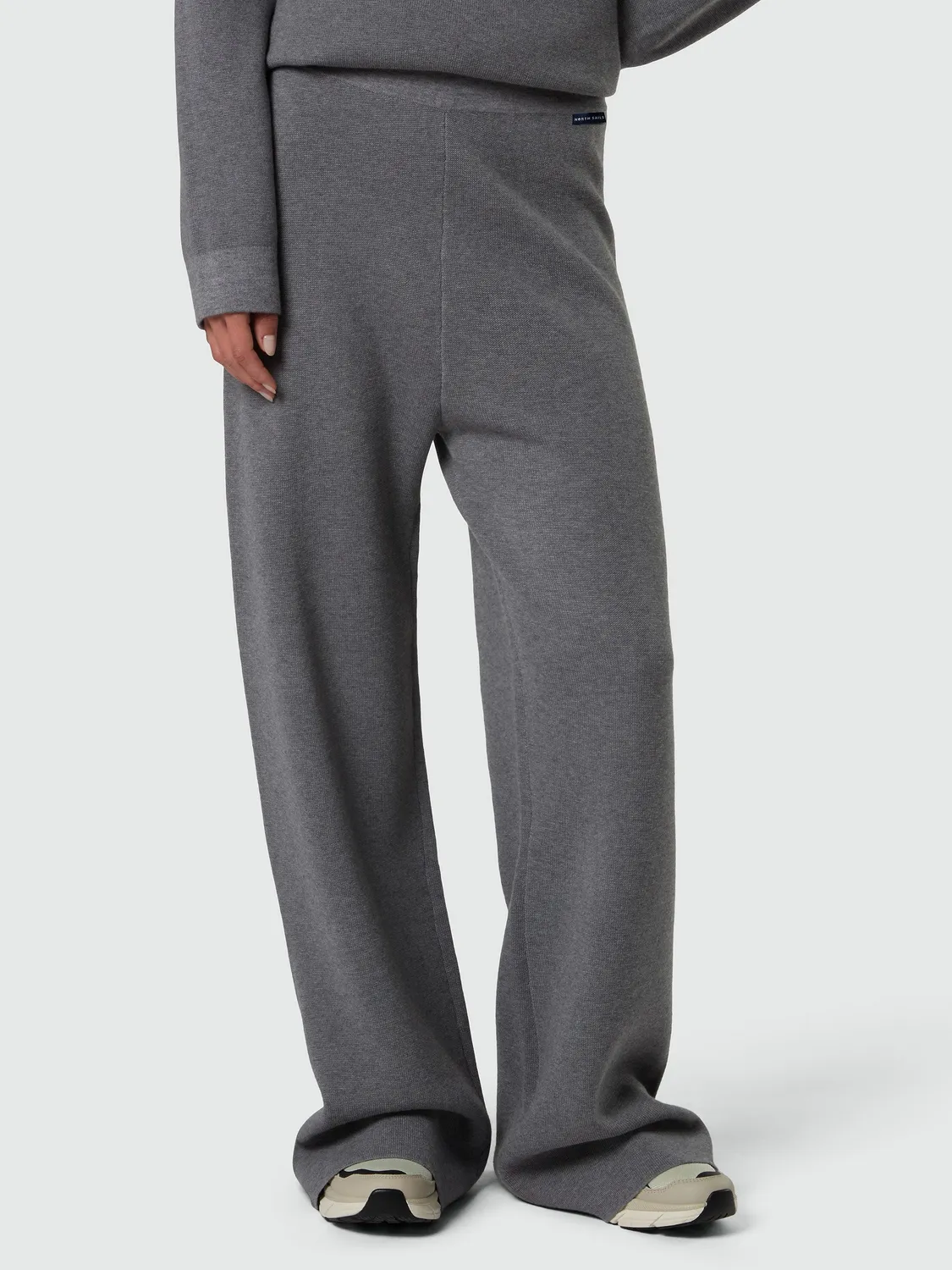 North Sails Milano pantalon maille femme gris