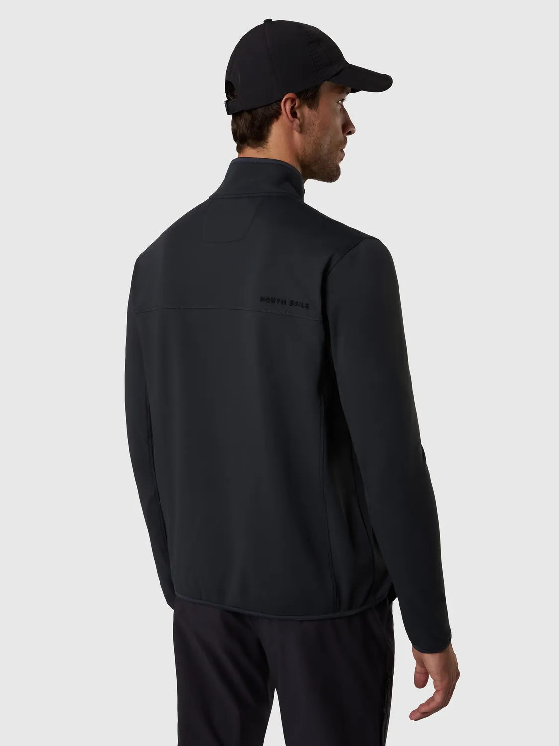 North Sails sweat polaire zippé micro-fleece phantom