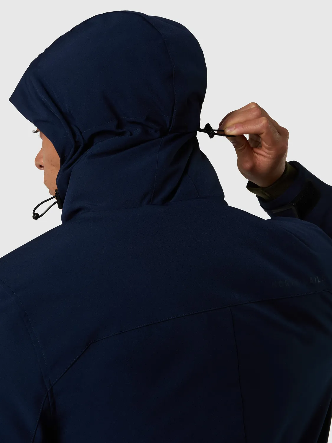 North Sails Varberg parka homme longue bleu marine