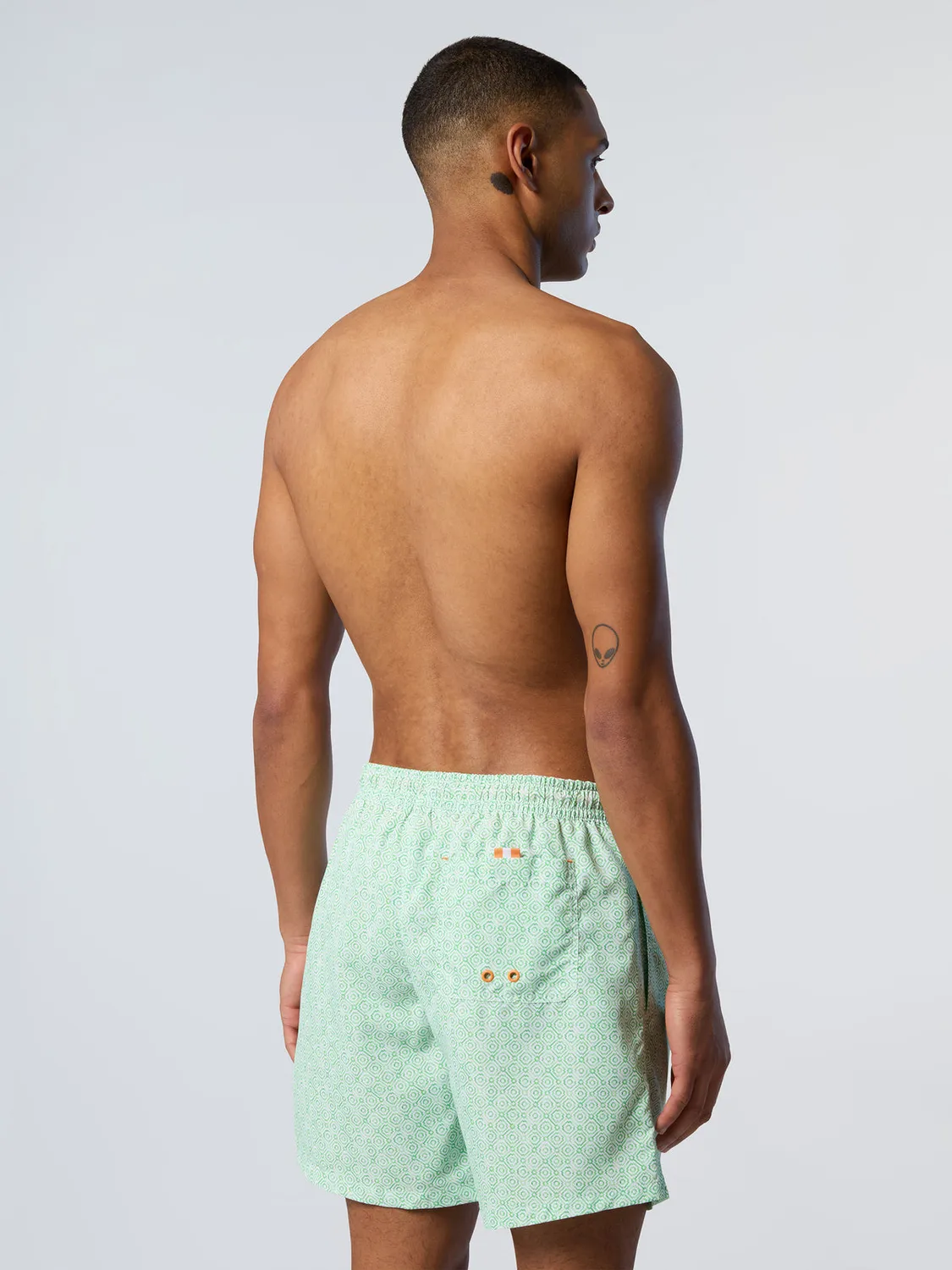 North Sails short de bain imprimé recyclé