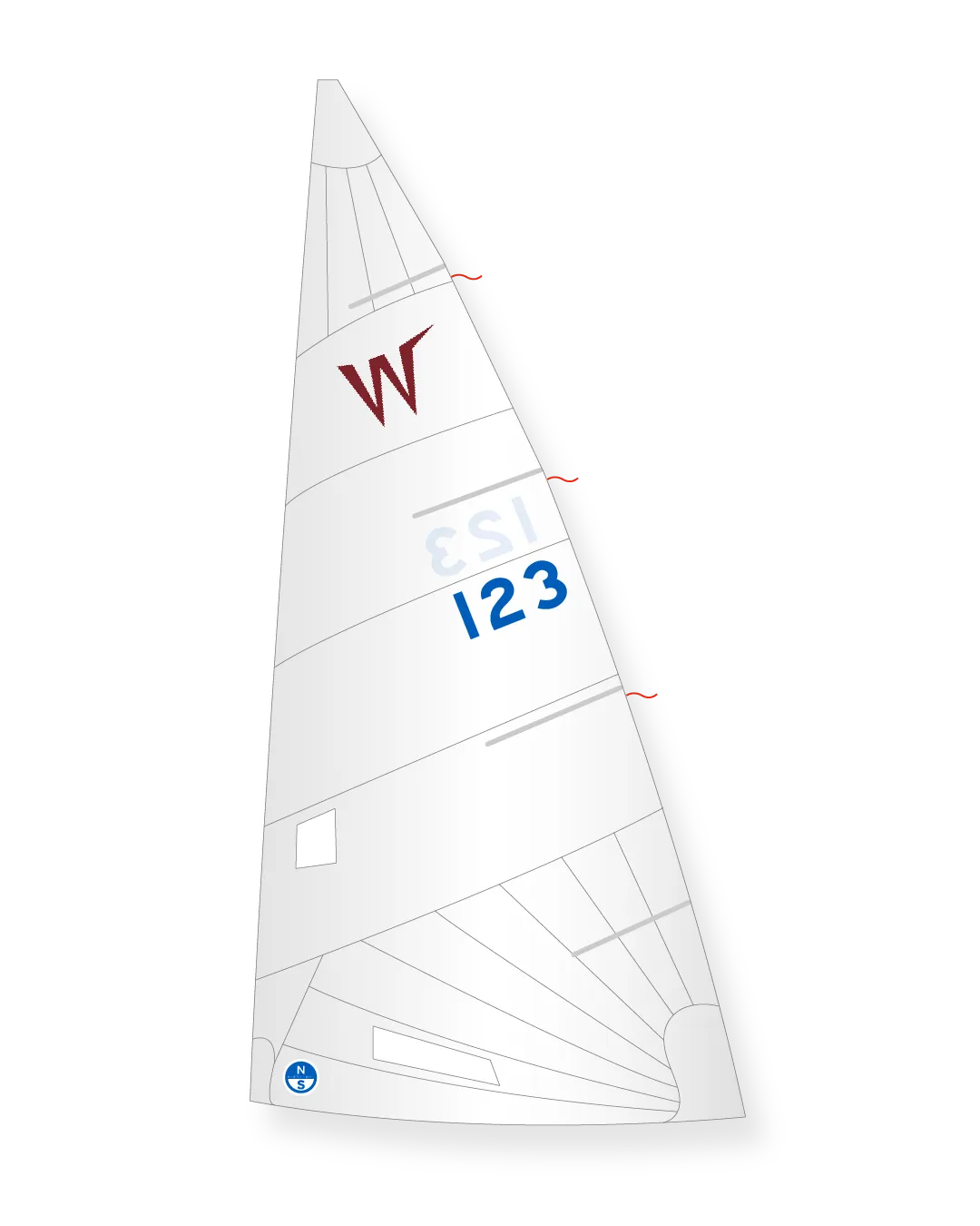 North Sails Wayfarer MCM-3R grand-voile coupe radiale