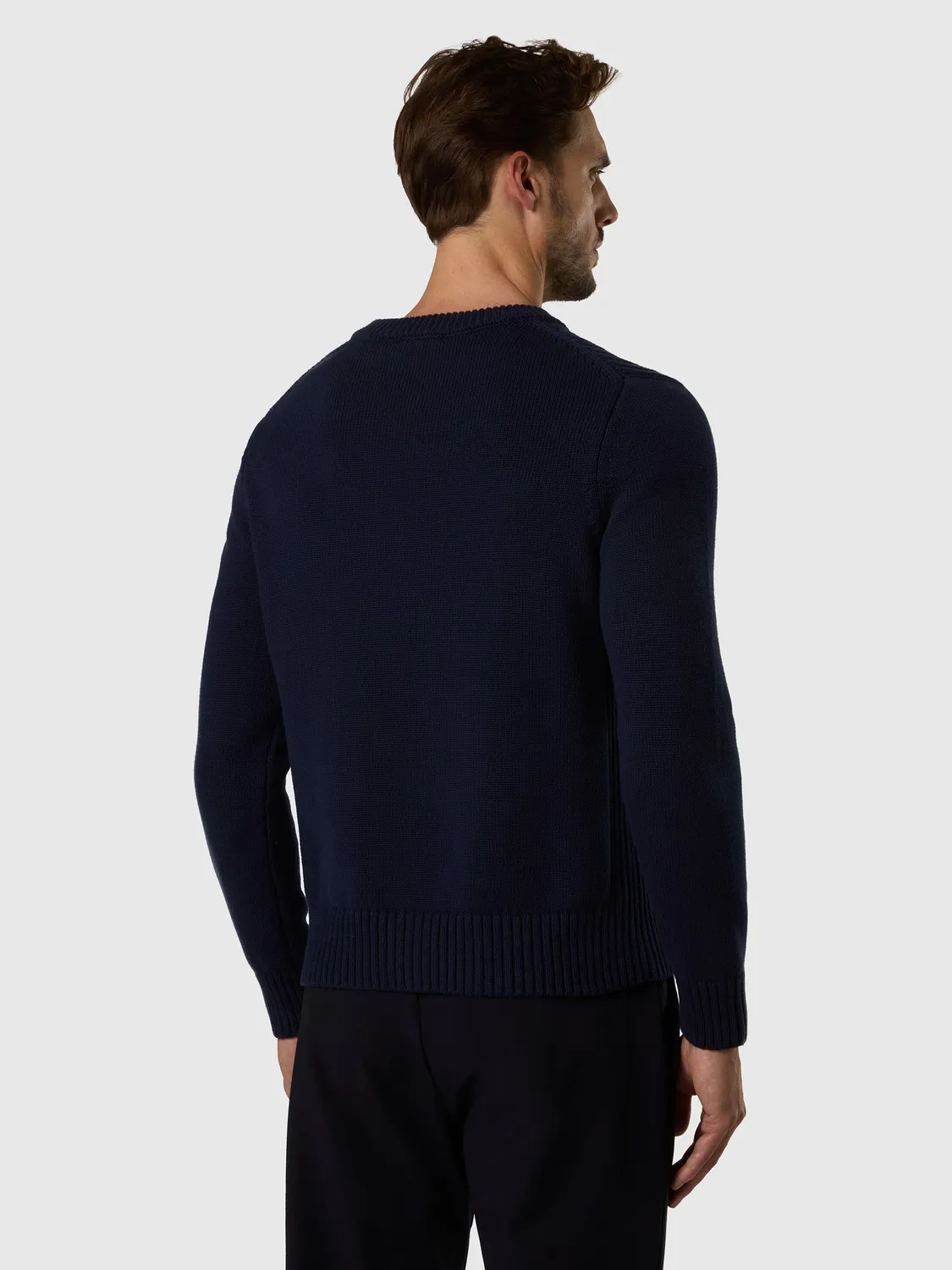North Sails Chunky pull coton bio marine