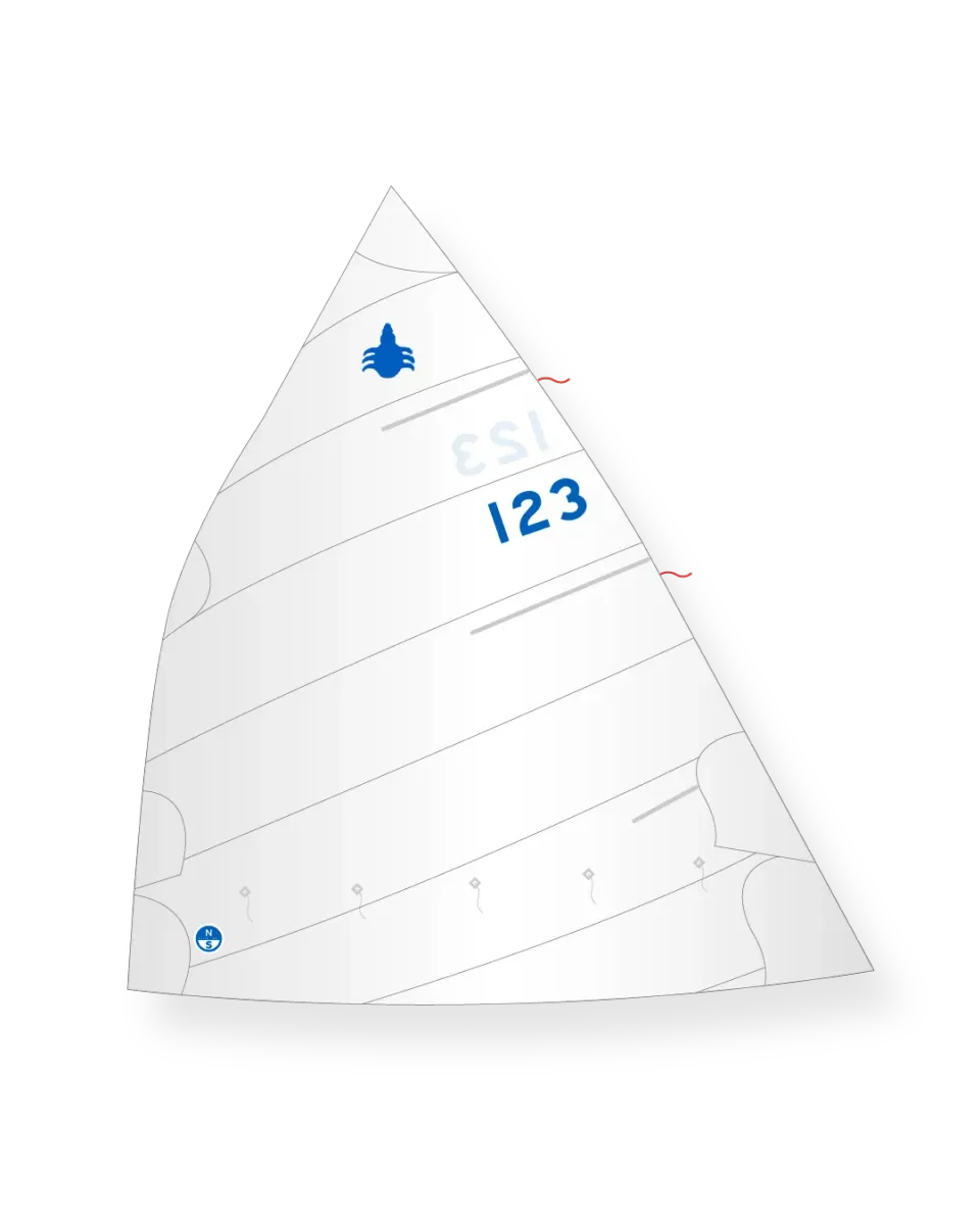 North Sails Beetle Cat AR-1 voile surface maximale