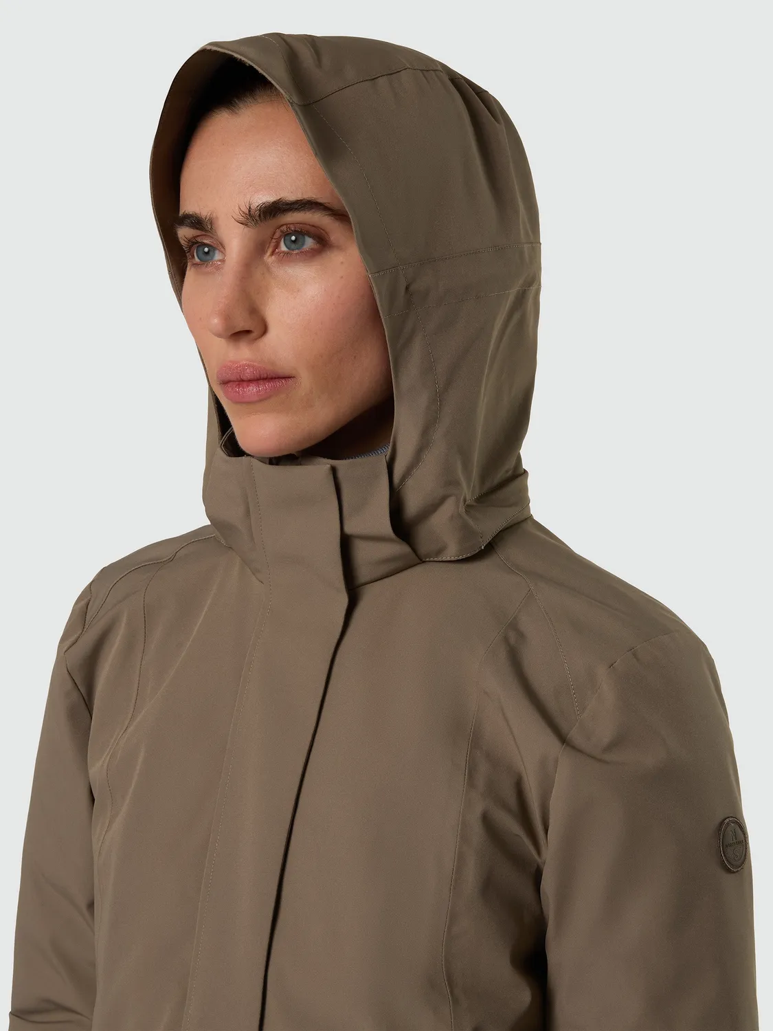 North Sails Dartmouth manteau long femme noyer