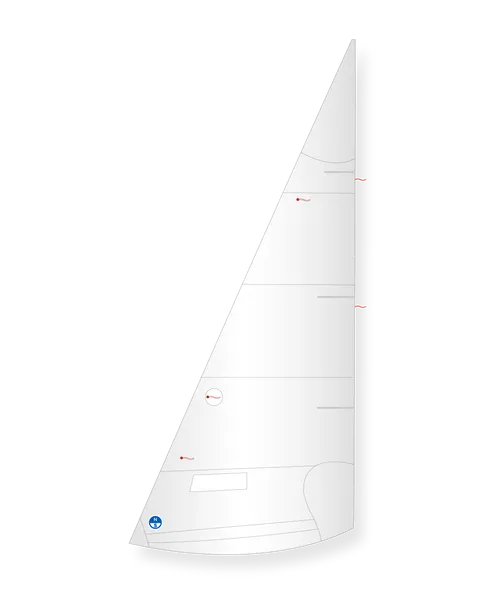 North Sails Sonar Blue Ribbon Foc Voile Club Renforcée
