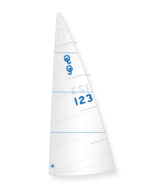 North Sails Grimstad Jolle M-1 grand-voile Dacron 4.5 oz polyvalente