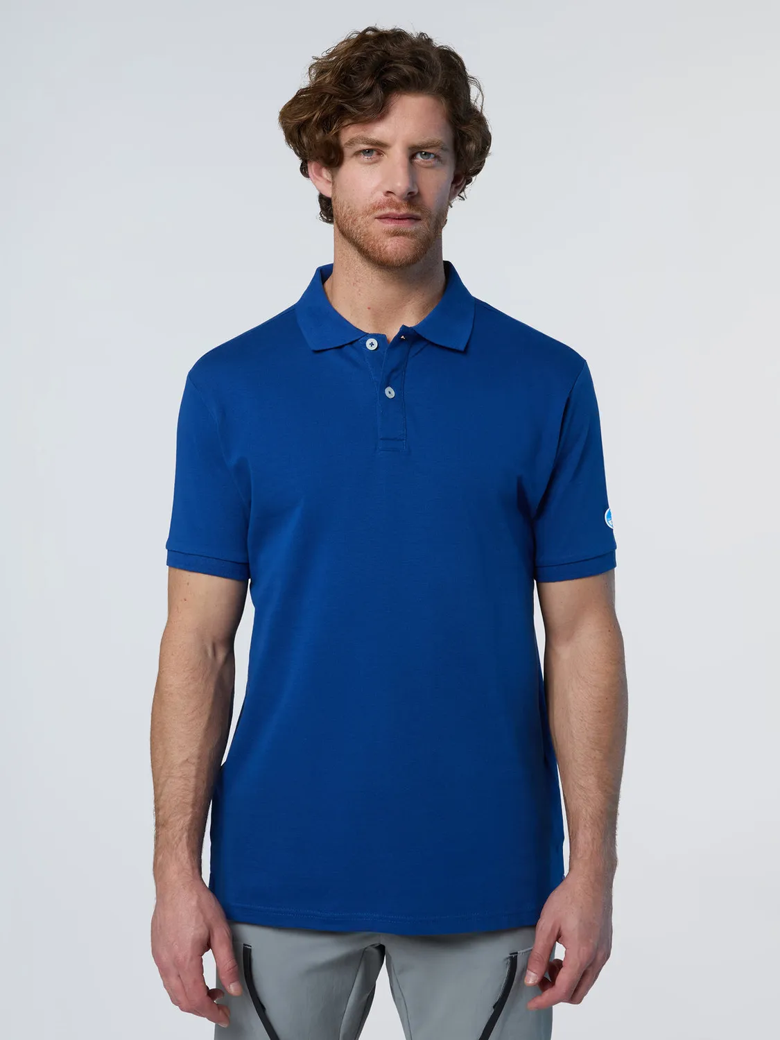 North Sails polo piqué coton patch manche