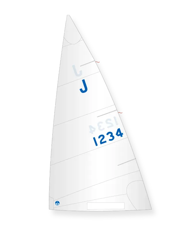 North Sails Blue Jay Class grand-voile Dacron crosscut