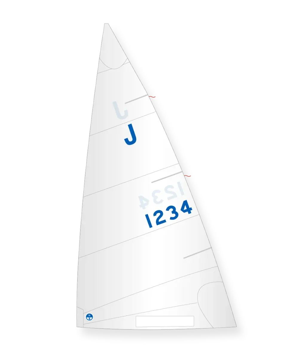 North Sails Blue Jay Class grand-voile Dacron crosscut