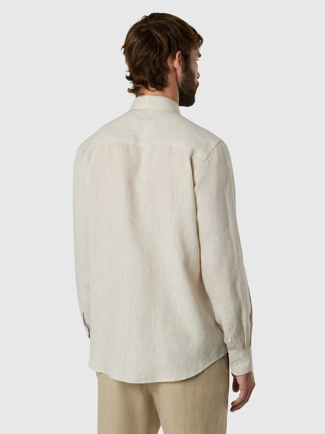 North Sails chemise lin manches longues homme European Flax