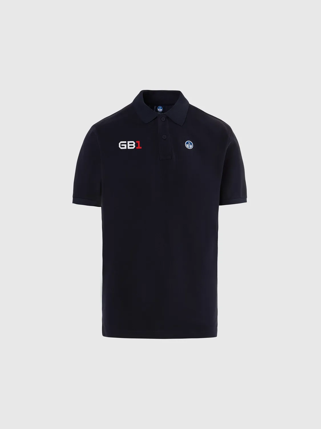 North Sails x GB1 polo homme blanc