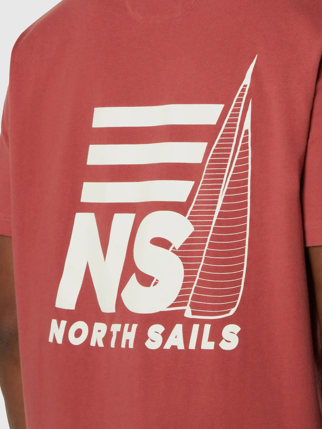 North Sails Archive t-shirt coton bio imprimé maxi