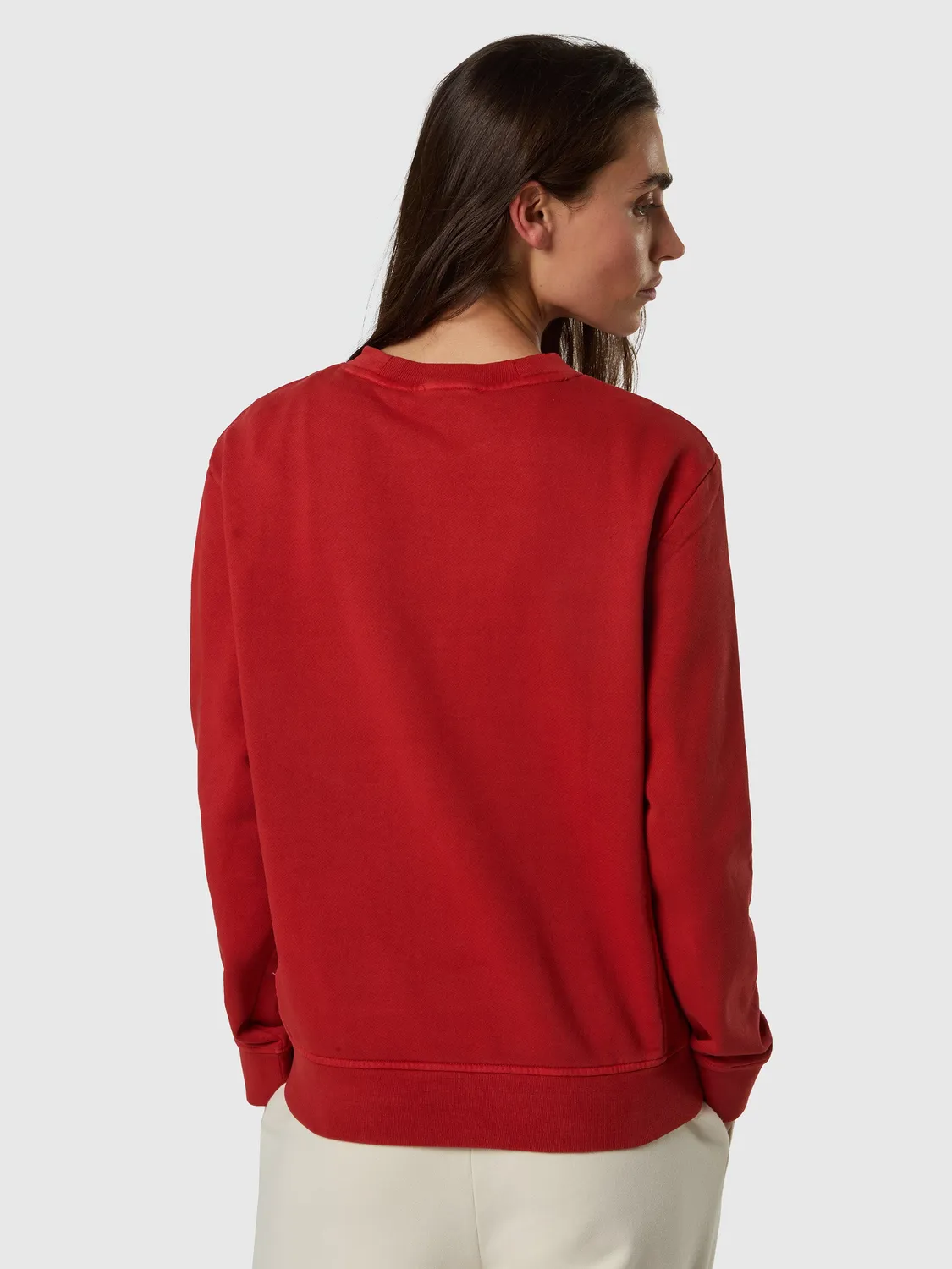 North Sails sweatshirt femme côtes latérales molleton