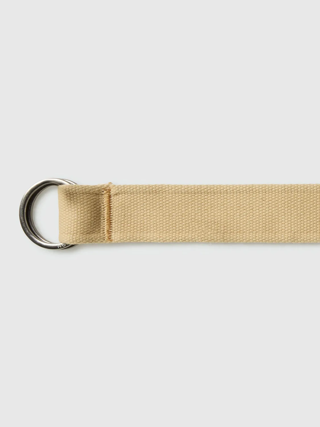 North Sails ceinture D-ring toile beige taille unique