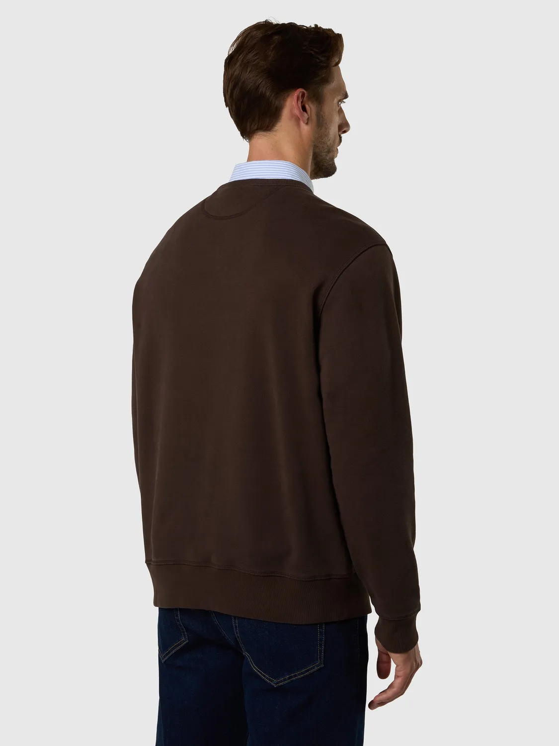 North Sails sweat stonewashed homme effet délavé
