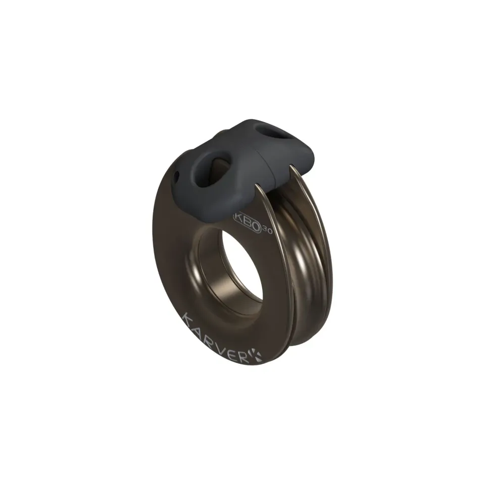 Karver KBO30 poulie simple manille textile