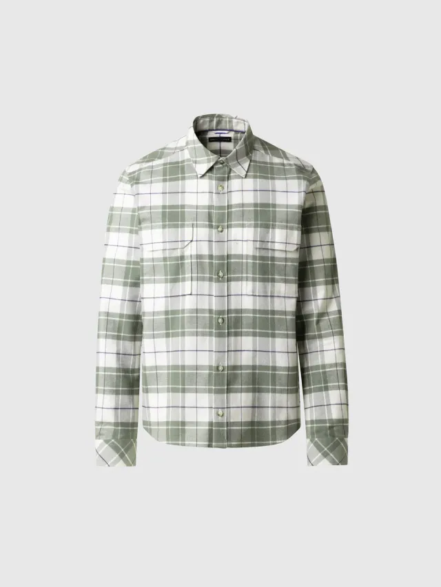 North Sails chemise flanelle à carreaux coton