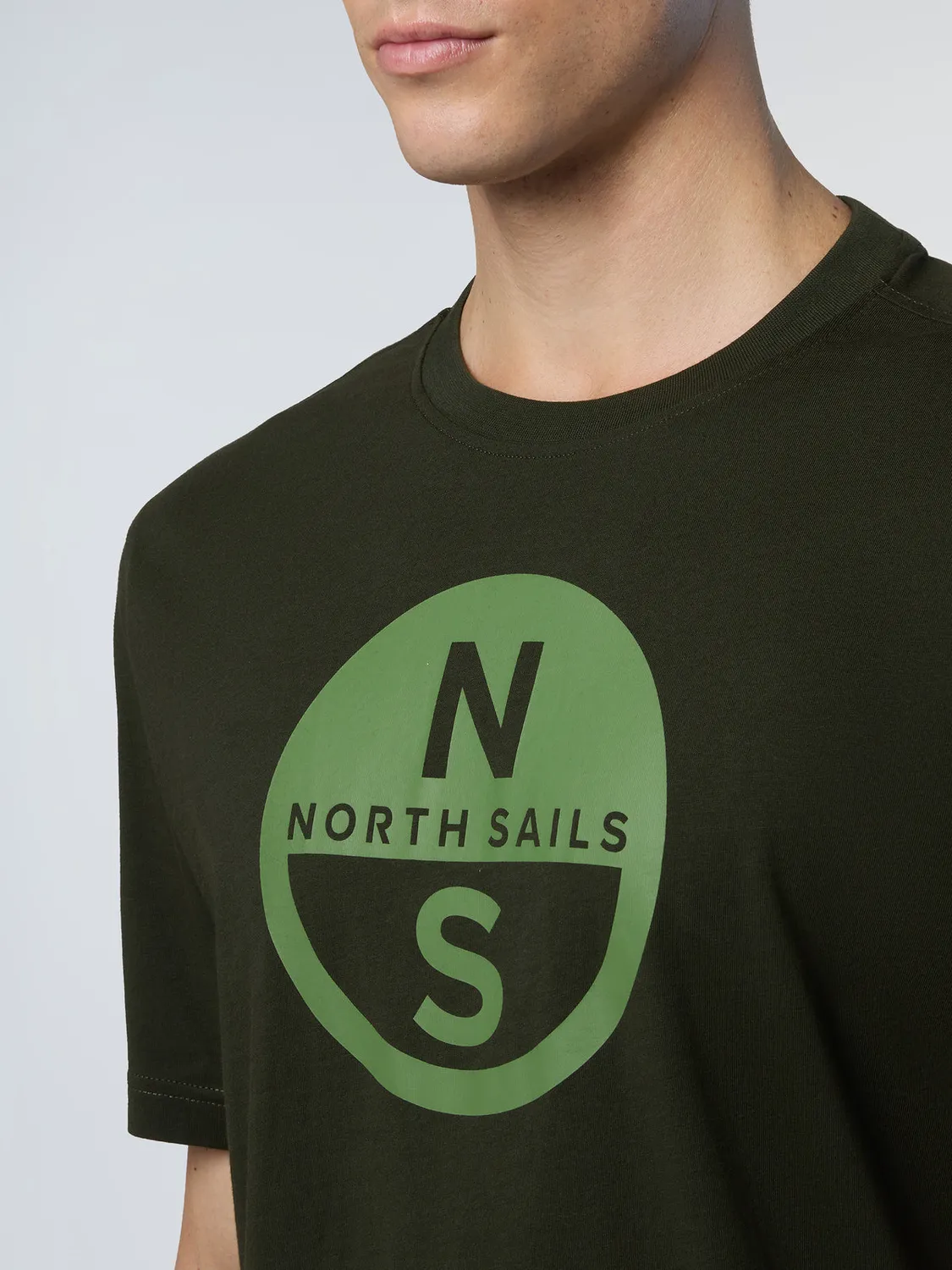 North Sails t-shirt maxi logo coton bio
