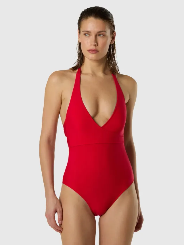 North Sails Maillot de bain drapé rose buganvillier