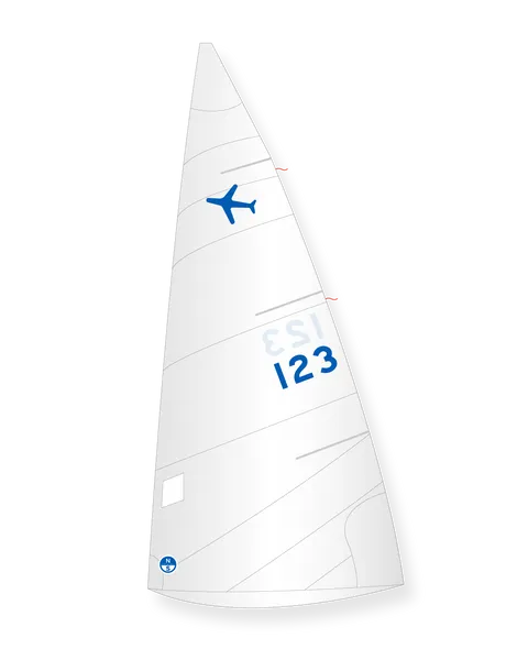 North Sails Jet 14 Fanned grand-voile Dacron