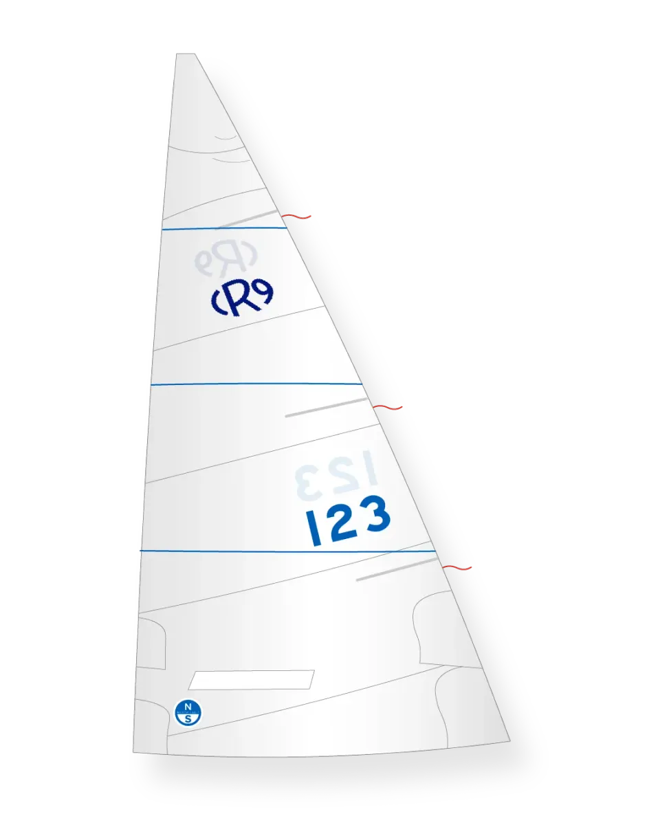 North Sails Rhodes 19 Sport grand-voile dacron lourd