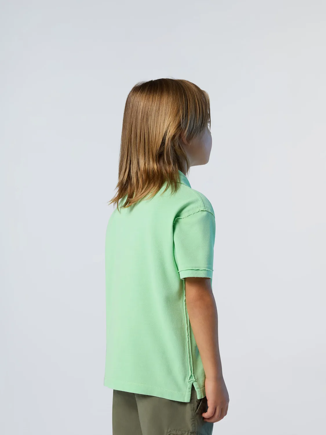 North Sails polo enfant palmiers coton bio