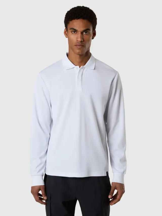 North Sails polo manches longues Coolmax recyclé homme