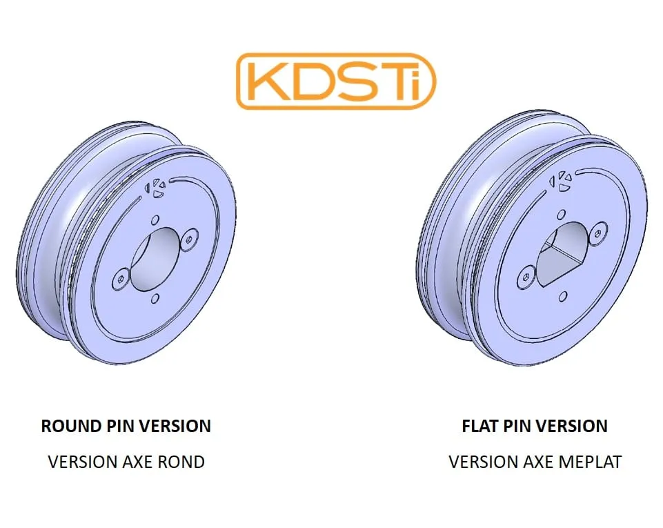 Karver KDSTi KDSTi30 réa 49 mm titane pont