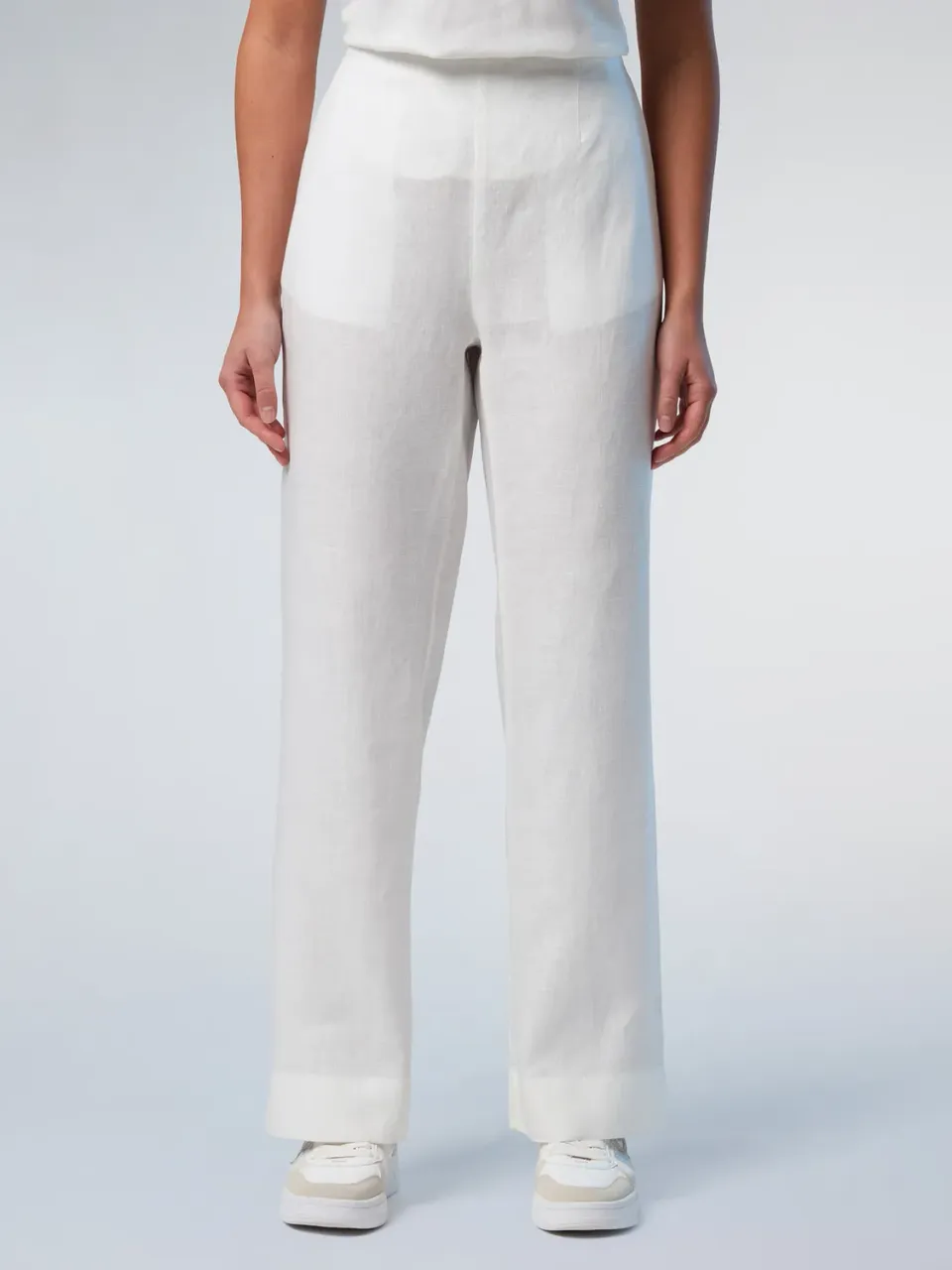 North Sails pantalon lin large taille haute