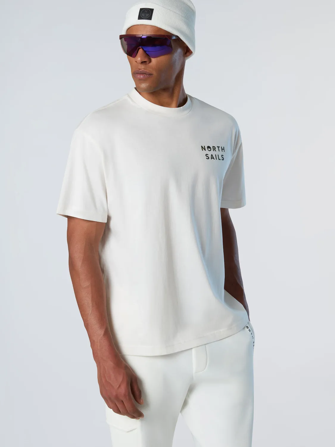 North Sails T-shirt imprimé graphique coton bio