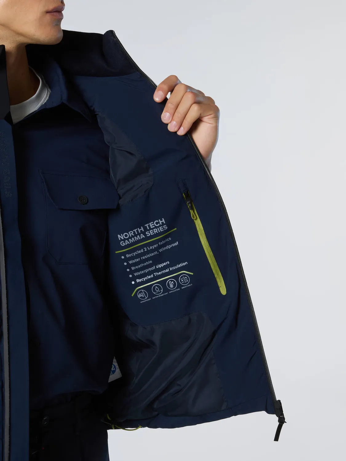 North Sails Gamma gilet sans manches recyclé déperlant