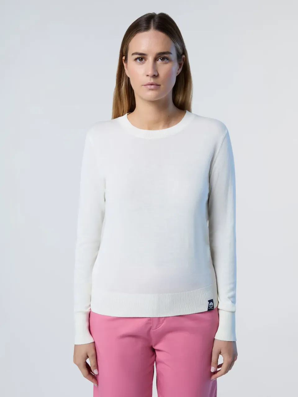 North Sails pull col rond aloe femme coton bio
