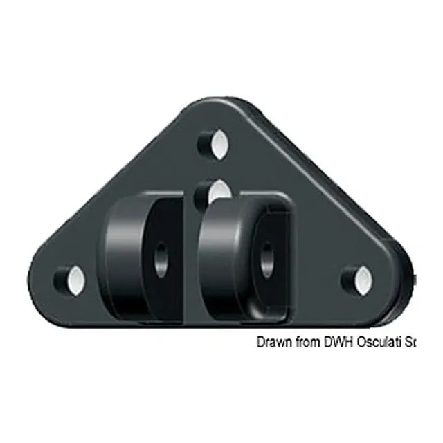 Lenco support fixation supérieur vérin flap bateau