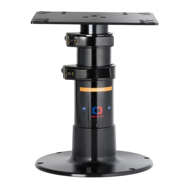 easysea Heavy Duty pied table noir géant 305x305 mm gaz