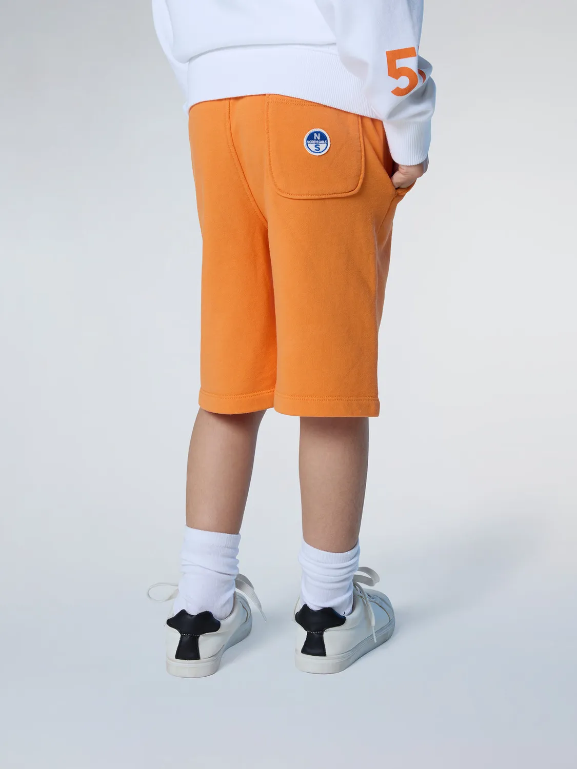 North Sails Short sweat French Terry coton bio brodé
