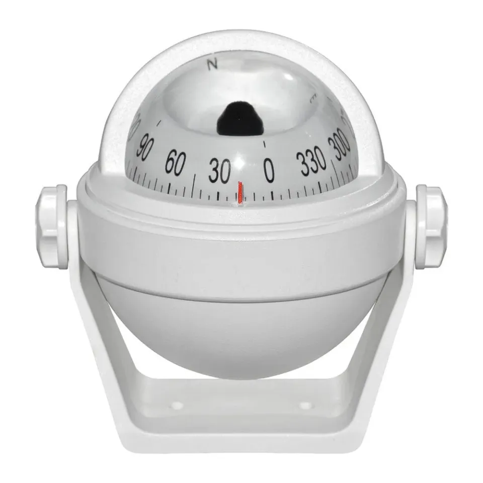 Riviera Stella compas marine blanc 65 mm avec étrier