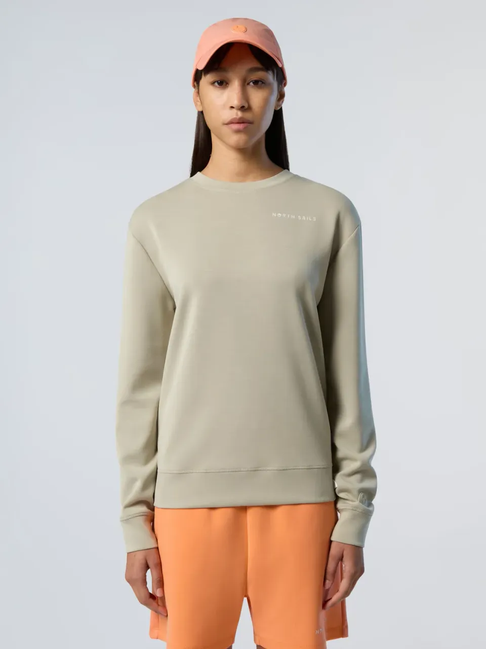 North Sails sweat col rond modal molletonné
