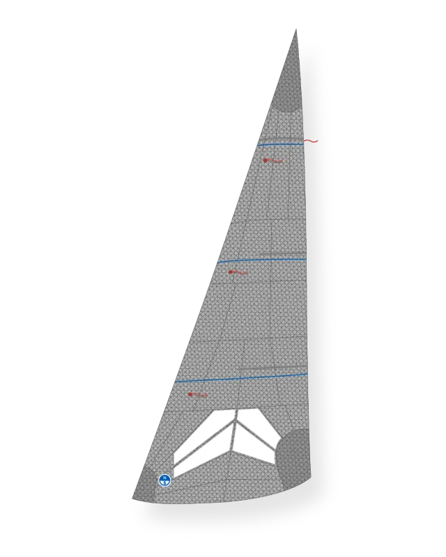 North Sails Viper 640 J-5 foc régate aramide