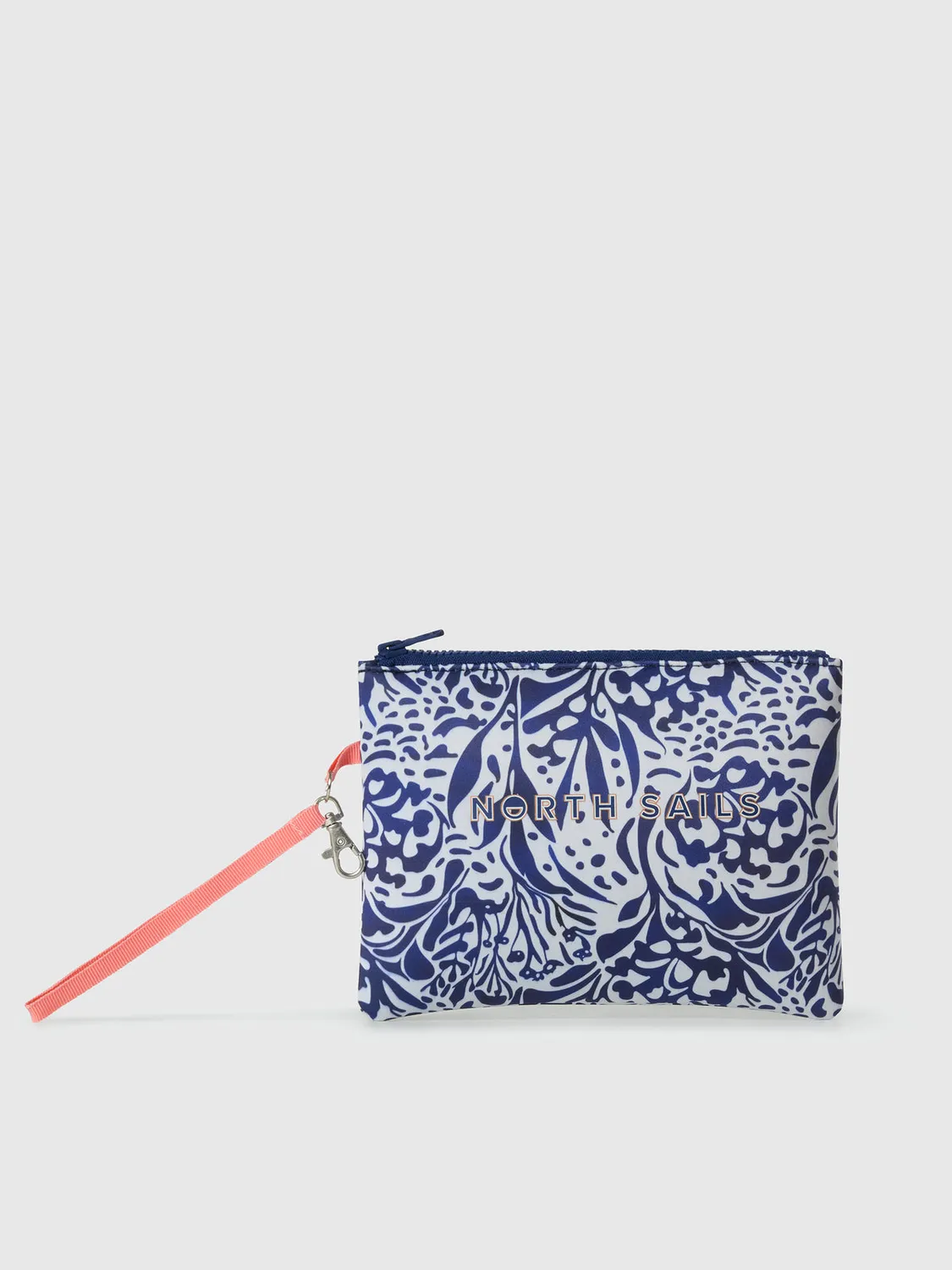 North Sails pochette néoprène corail à zip