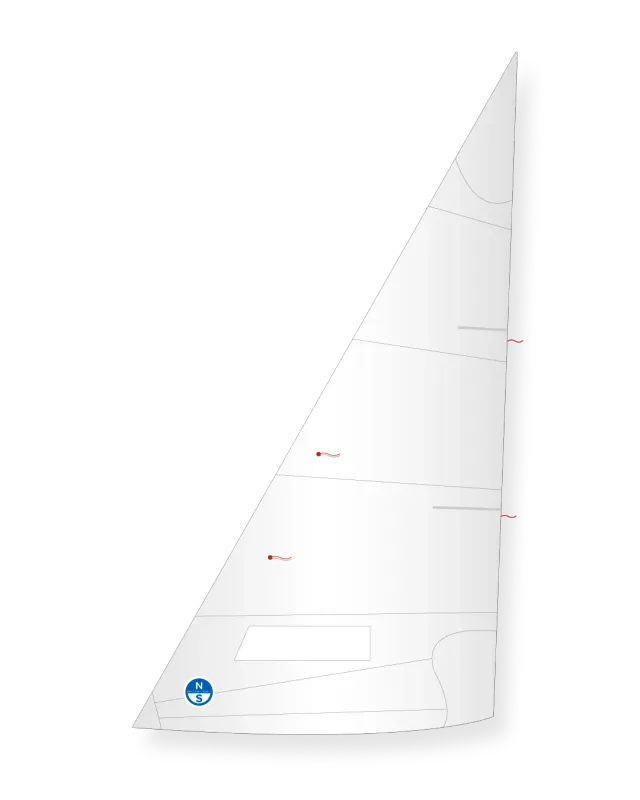 North Sails Cape Cod Mercury Blue Ribbon foc Dacron