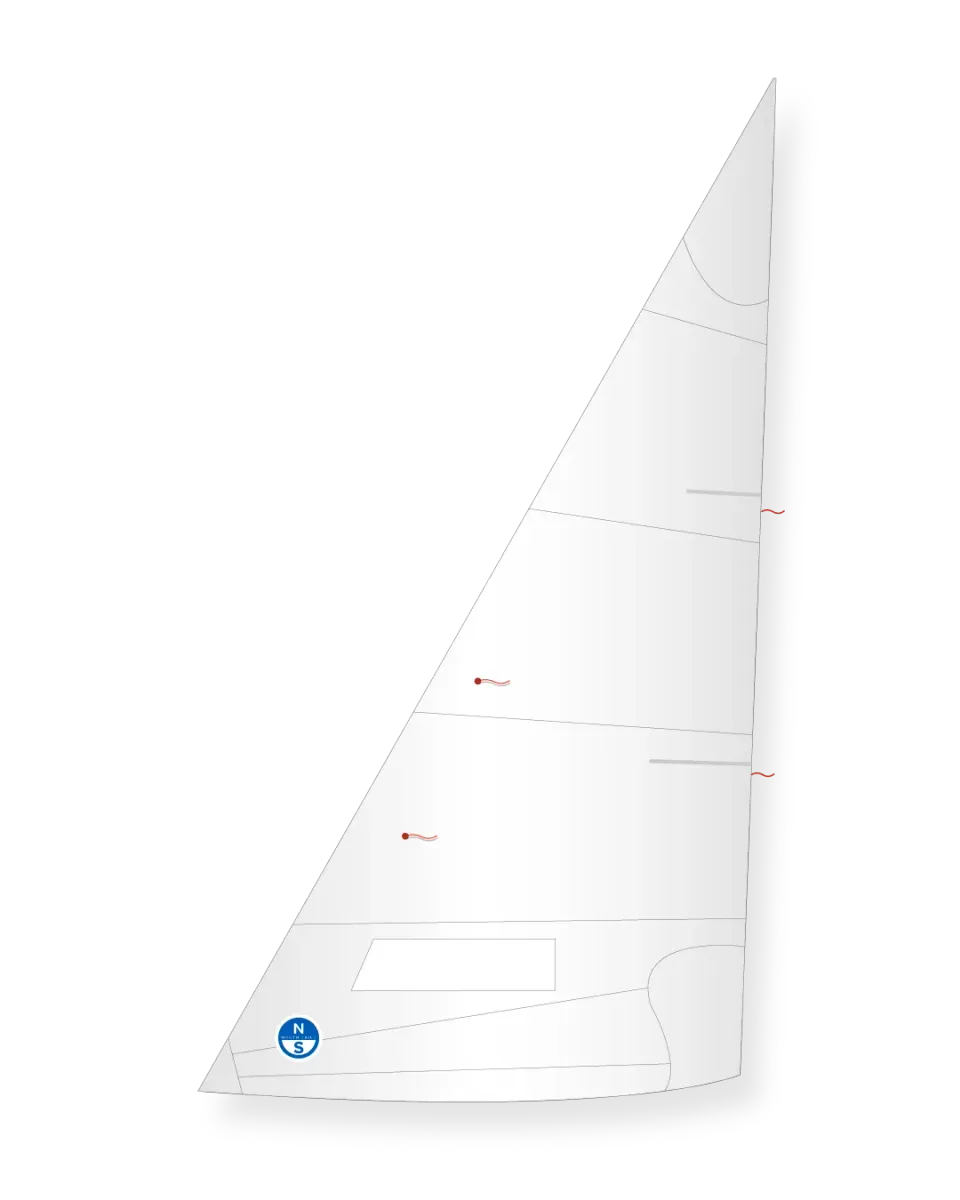 North Sails Cape Cod Mercury Blue Ribbon foc Dacron