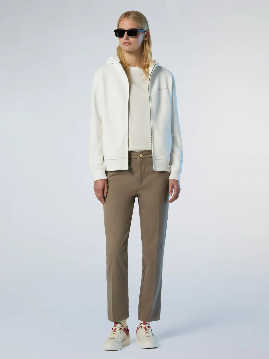 North Sails chino coupe droite gabardine stretch